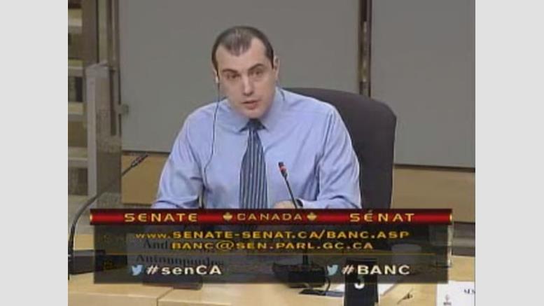 Video: Andreas M. Antonopoulos Speaks to Canadian Senate
