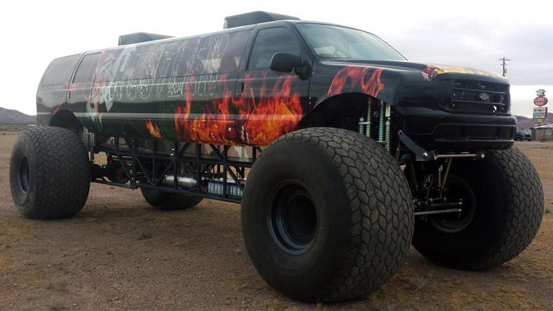 Things Bitcoin Can Buy: An Obscenely Large Monster Truck