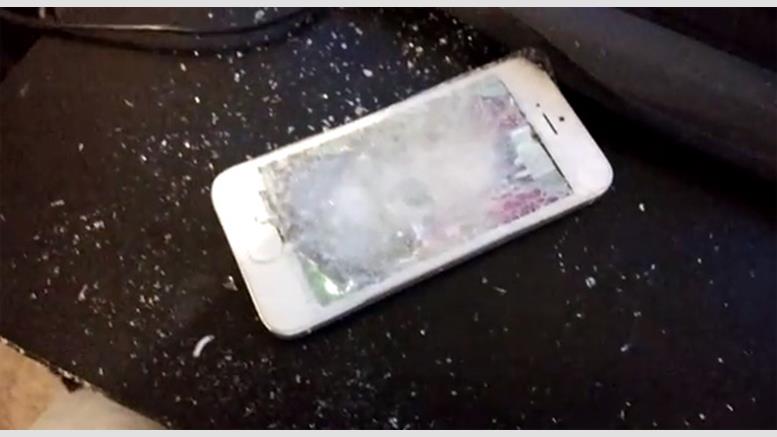 Watch Bitcoin Users Destroy Their iPhones in Protest of Apple Removing the Blockchain App