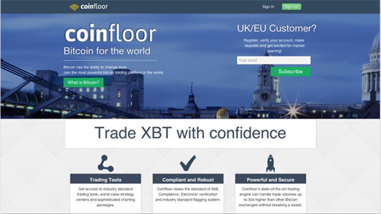 New UK-based Exchange, Coinfloor, Launches Today