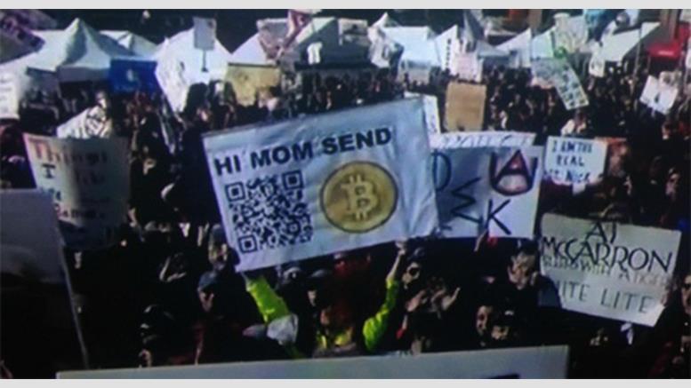 Man Uses Sign to Ask For Bitcoin on ESPN, Receives Impressive Amount