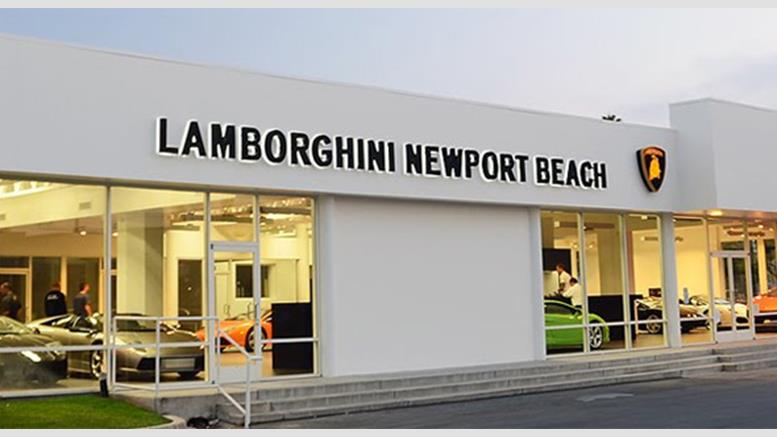 Lamborghini Newport Beach Now Accepts Bitcoin For Vehicles
