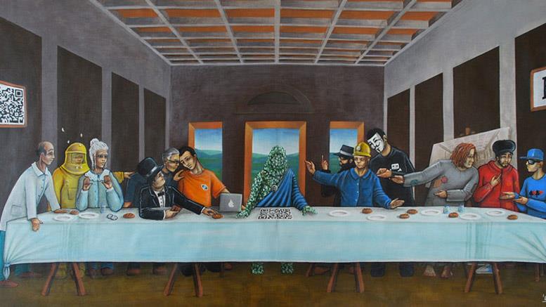 'Last Bitcoin Supper' Painting Sells For Nearly $3,000 on eBay
