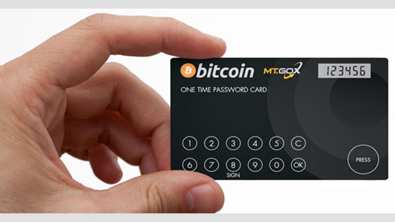 Mt. Gox Introduces One-Time Password Card