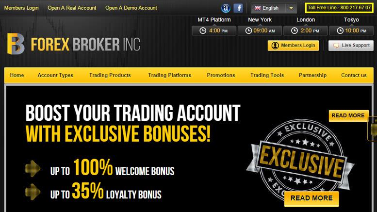 Forex Broker Inc Receives Favorable Reviews from Customers