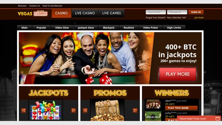 Vegascasino.io Launches Into The Bitcoin Casino And Online Gaming Markets