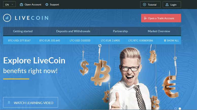 LiveCoin.net Cryptocurrency Exchange Reduces Fees, Adds New Trading Pairs
