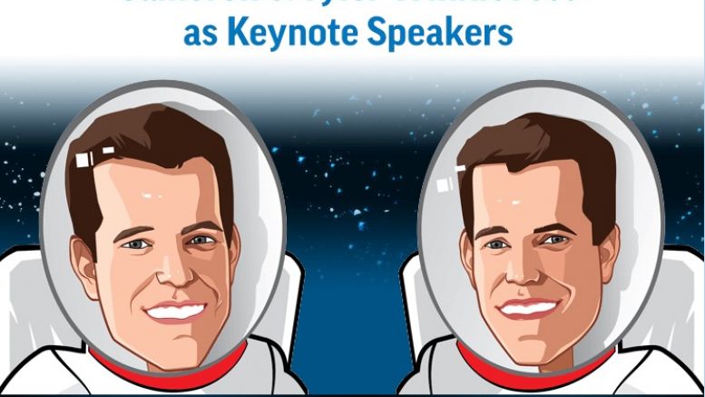 Cameron And Tyler Winklevoss Are The Keynote Speakers For (Bit)coinWorld At Money2020