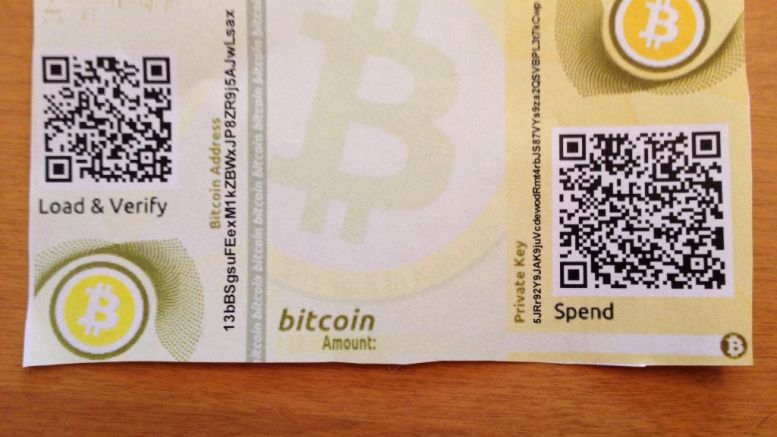 Tutorial: How to create a sleek bitcoin paper wallet