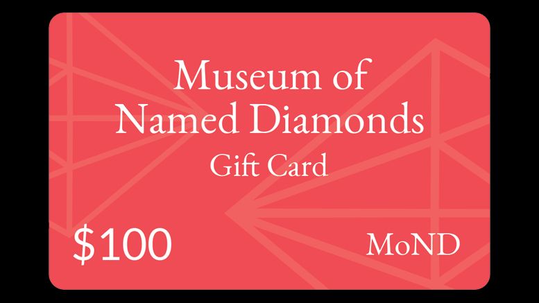 Museum of Named Diamonds Reveals Second Most Romantic Gift, For Valentine’s Day