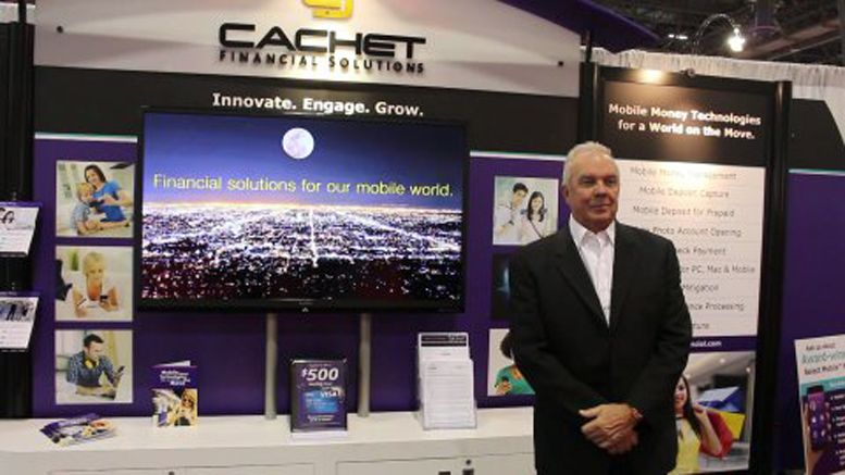 Cachet Financial Solutions (CAFN) at Product Announcement Track Introduces Select Mobile™ Money to Money 20/20 2015 Audience