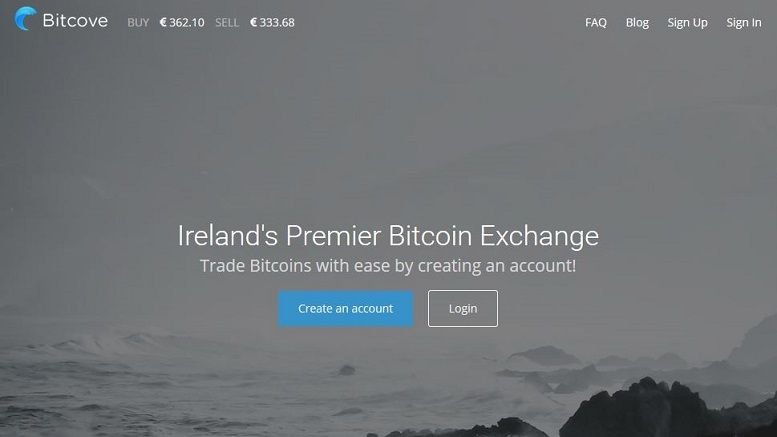 Bitcove.ie Provides Bitcoin to the Emerald Isle