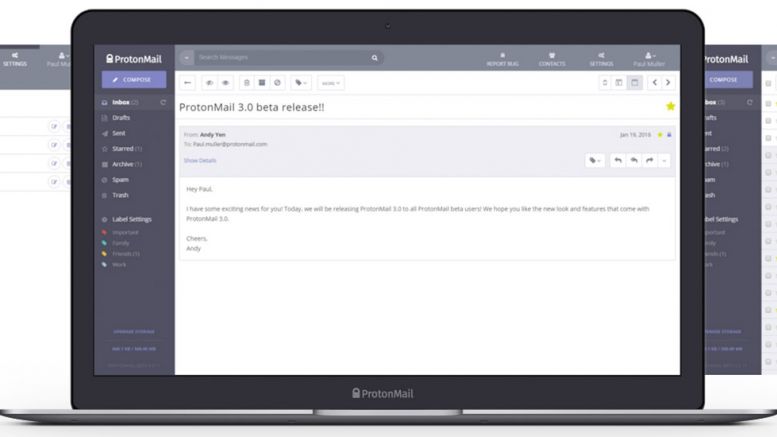 Encrypted Email Provider ProtonMail Opens to the Public, Accepts Bitcoin Payments