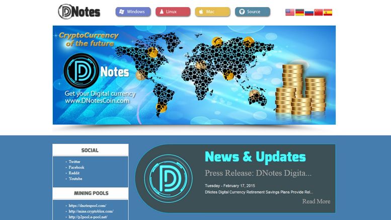 Cryptocurrency DNotes’ Block Reward To Reduce By 90% As Co-founder Alan Yong Reveals His Vision