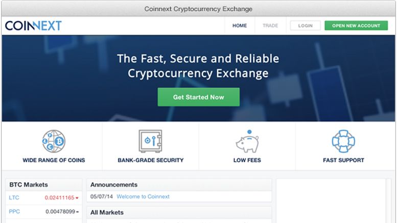 New Cryptocurrency Exchange Coinnext Offers a Fast and Secure Trading Experience