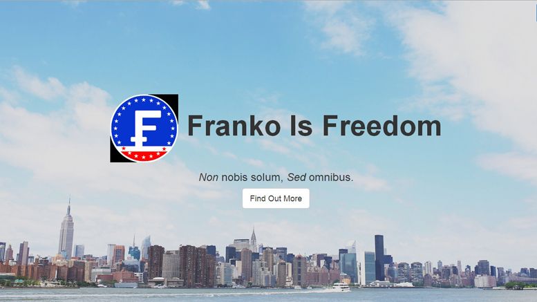 Bitcoin Alternative Franko (FRK) Merchant Adoption Rates Soaring As Value Increases Another 500%