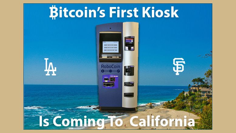 Robocoin, the First Bitcoin ATM, is California Cryptocoin’s New and Easy Way to Buy and Sell Bitcoin