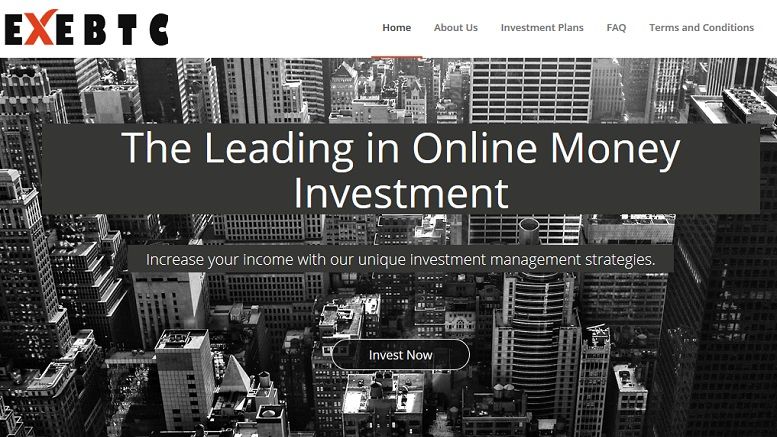 ExeBTC Launches Online Platform to Serve Investors Worldwide