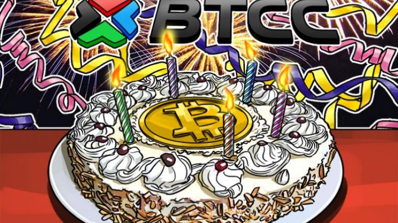 BTCC Issues Five Bitcoin Titanium Coin Celebrating Anniversary