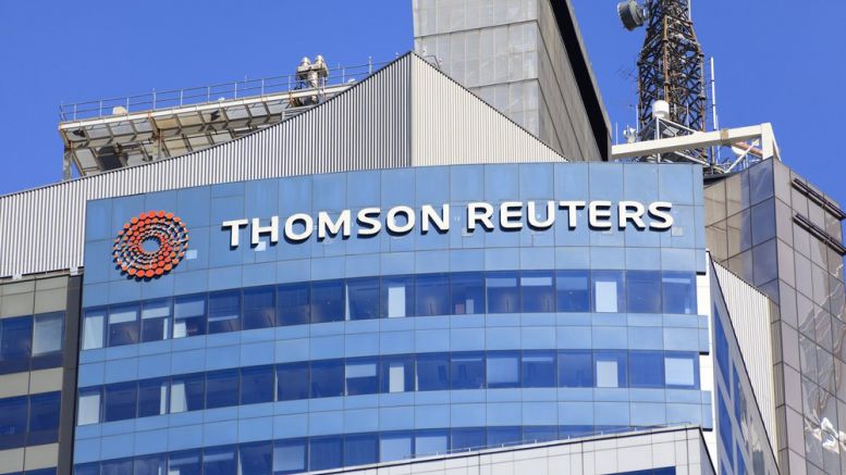 R3 Blockchain Consortium Adds Thomson Reuters