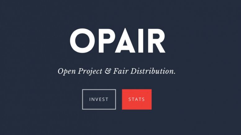 Opair Project’s Cryptocurrency ICO: Functional Programming, Decentralized Debit Cards and a Unique Blockchain Platform