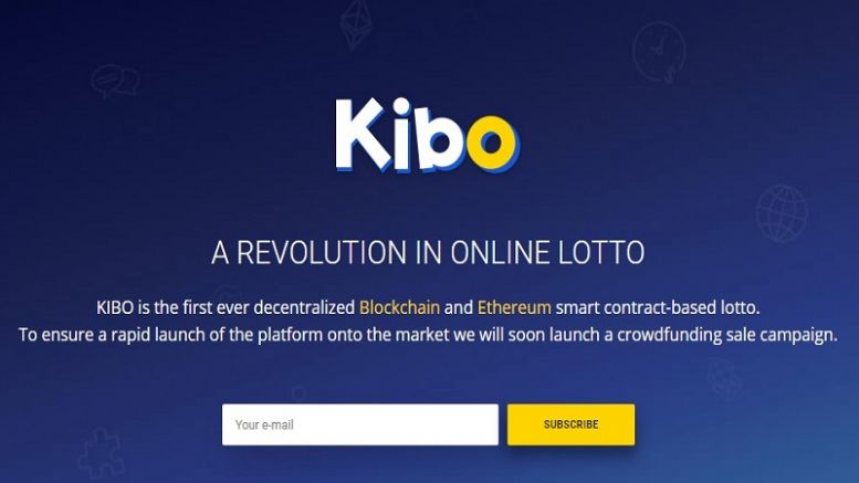KIBO: Creating the World’s First Blockchain Lottery