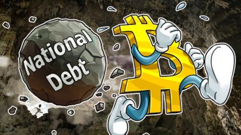US National Debt Now Worth Bitcoin Thousands Of Times Over