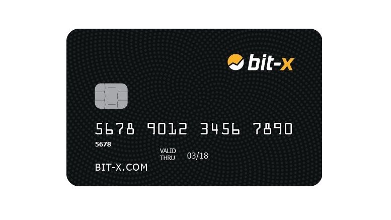 Bit-X Debit Cards Allows Users to Pay with Their Crypto-Balance