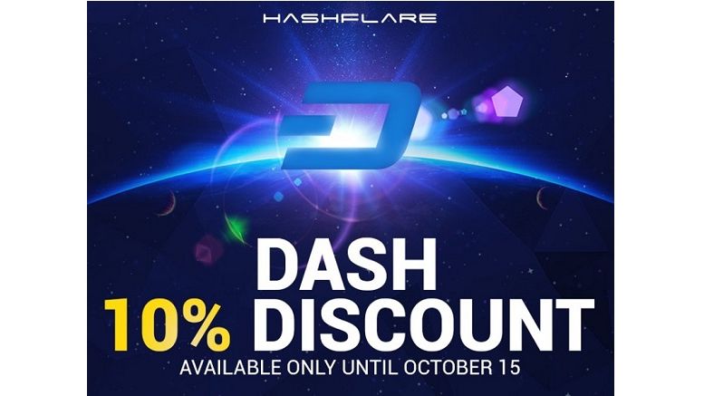 Hashflare Offers 10% Discount on Dash Cloud Mining Contracts