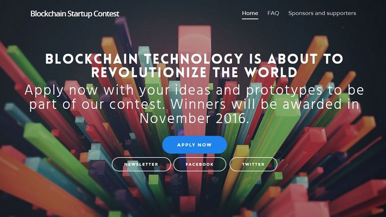 Blockchain Startup Contest – Call for applications