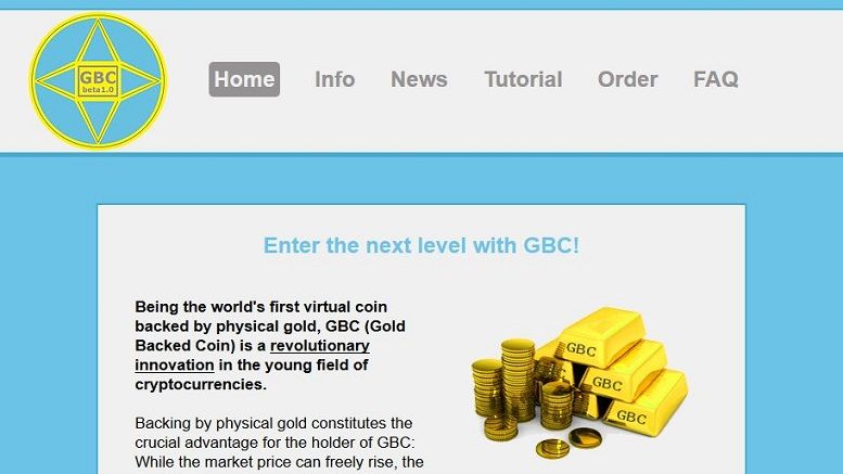 GoldBackedCoin: Interview with the developers