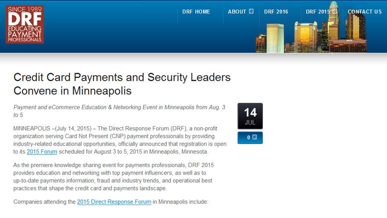 Credit Card Payments and Security Leaders Convene in Minneapolis
