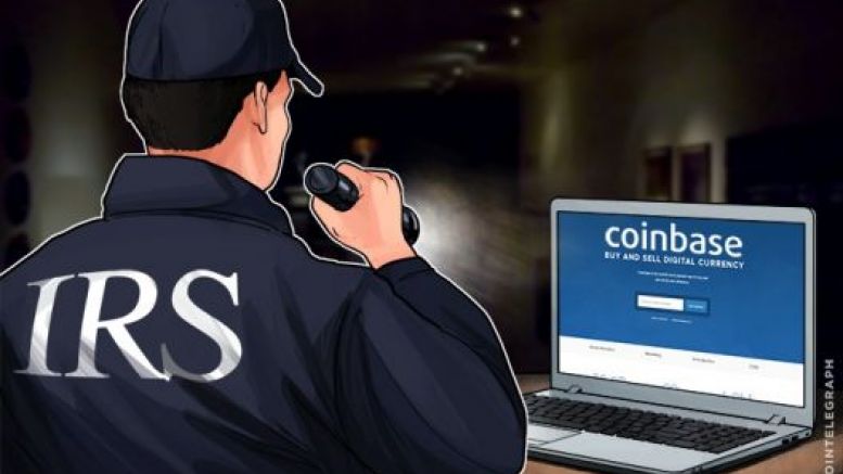 Expert: Any Bitcoin Exchange May Follow Coinbase Requested By IRS To Expose Users