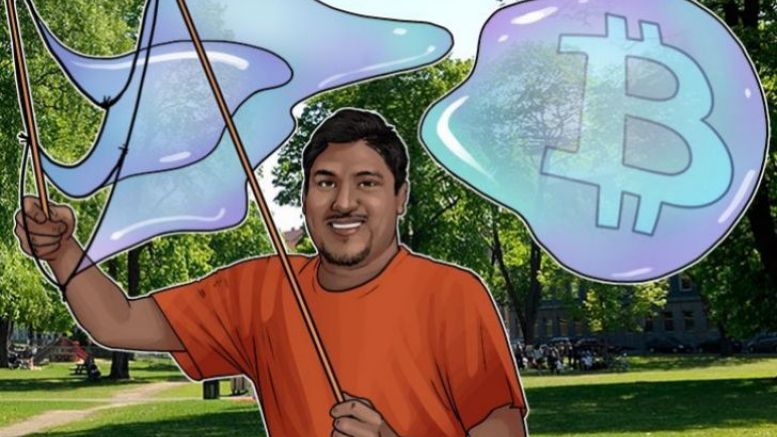 Bitcoin Price: Vinny Lingham Warns Of “Another Bubble” Danger