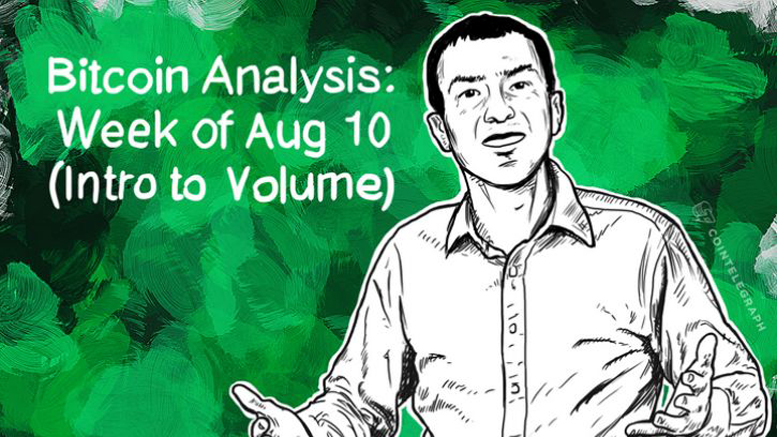Bitcoin Analysis: Week of Aug 10 (Intro to Volume)