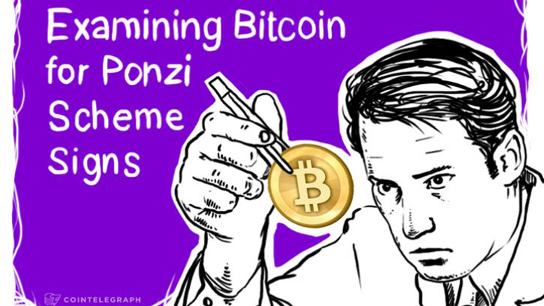 Examining Bitcoin for Ponzi Scheme Signs