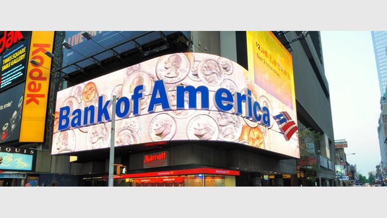 Bank of America Files Patent for Cryptocurrency Wire Transfer System