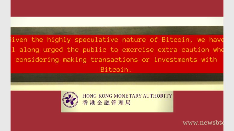 As Investors Bite Dust, Hong Kong Central Bank Releases Statement Against Bitcoin