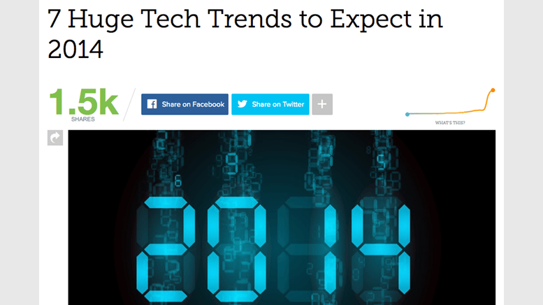 Mashable forgot to mention Bitcoin as one of 2014's 7 Huge Tech Trends