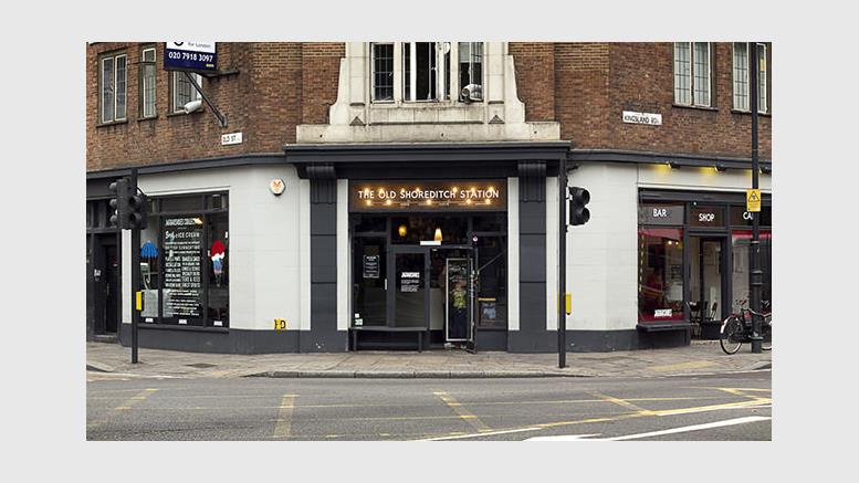 Old Shoreditch Station coffee bar in London's Silicon Roundabout now accepts bitcoin