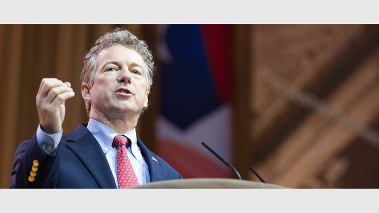 US Presidential Candidate Rand Paul to Appear at Bitcoin Event