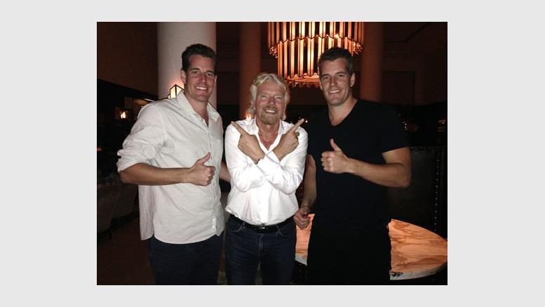 Winklevoss Twins Buy Virgin Galactic Tickets With Bitcoin