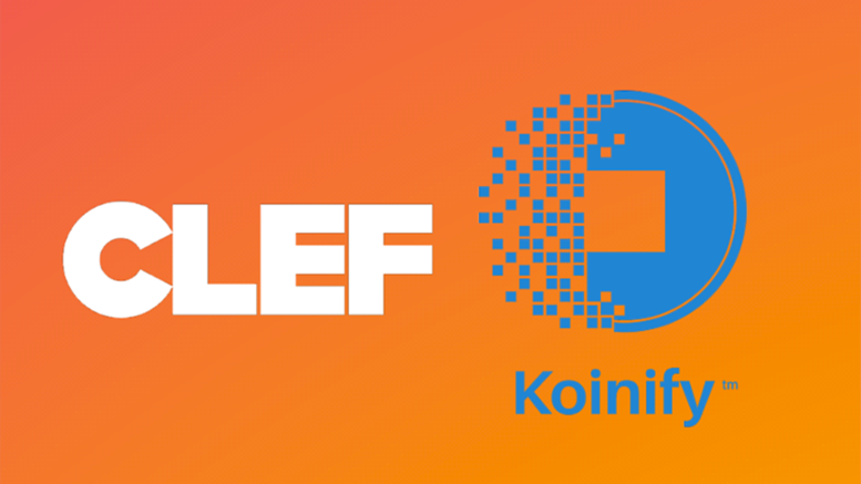 Koinify Integrates Clef For More Secure 2FA