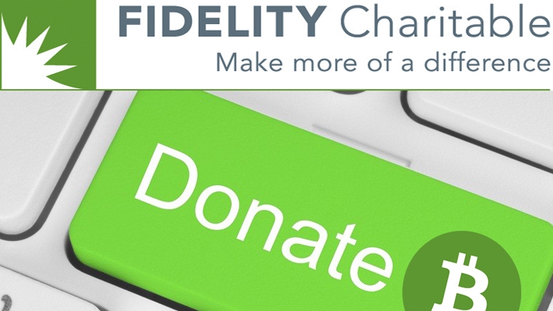 Fidelity Charitable Now Accepting Bitcoin