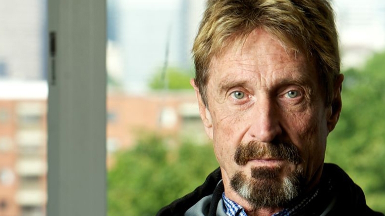John McAfee: ‘There Are Tremendous Technology Problems With Bitcoin’