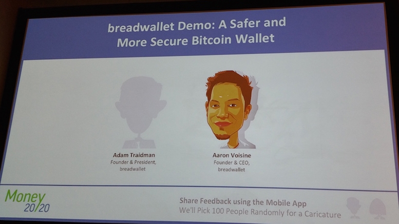 Breadwallet for iOS demoed live at Money 2020