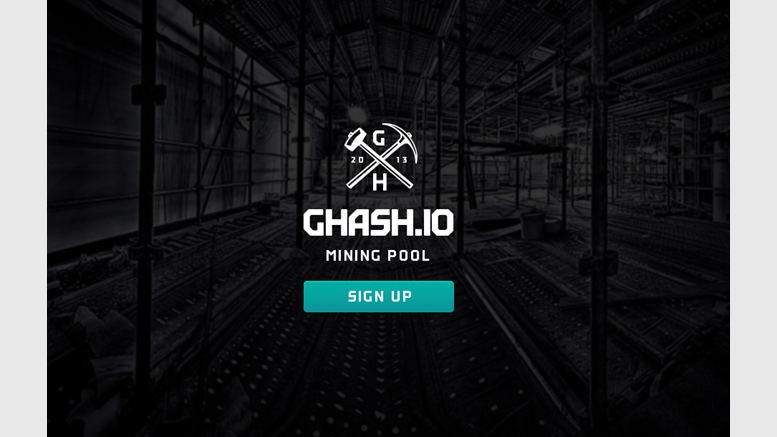 WARNING: GHASH. IO IS NEARING 51% - LEAVE THE POOL