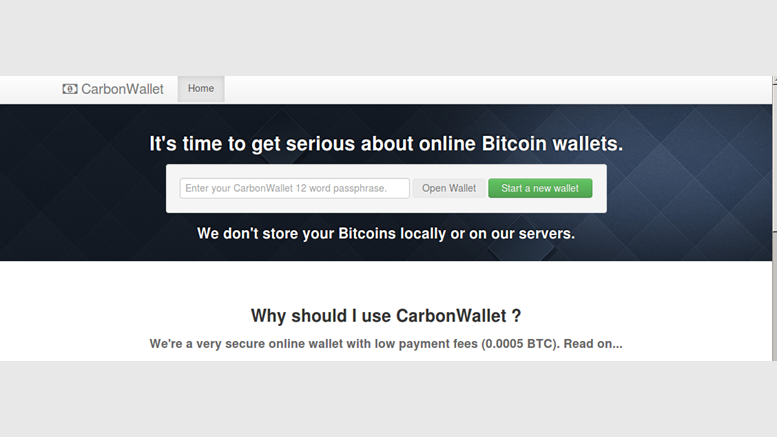 Introducing Carbon Wallet