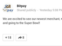 BitPay: Seattle Seahawks Accepting Bitcoin Post on Google Plus 