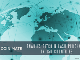 CoinMate Enables Bitcoin Cash Purchases in 150 Countries